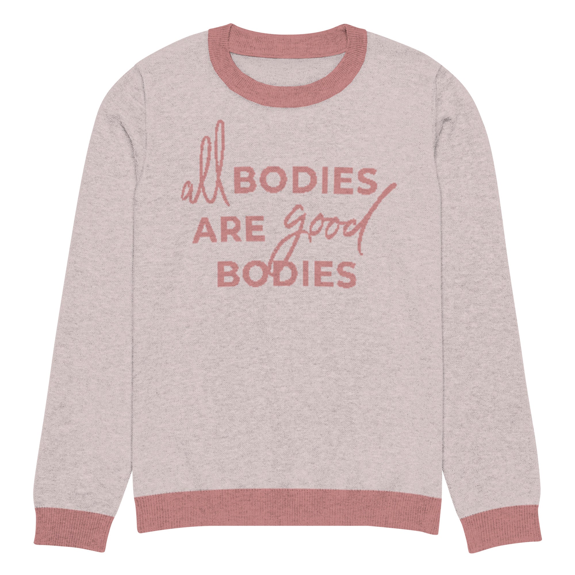All Bodies Are Good Bodies Knitted Sweater - Image 5