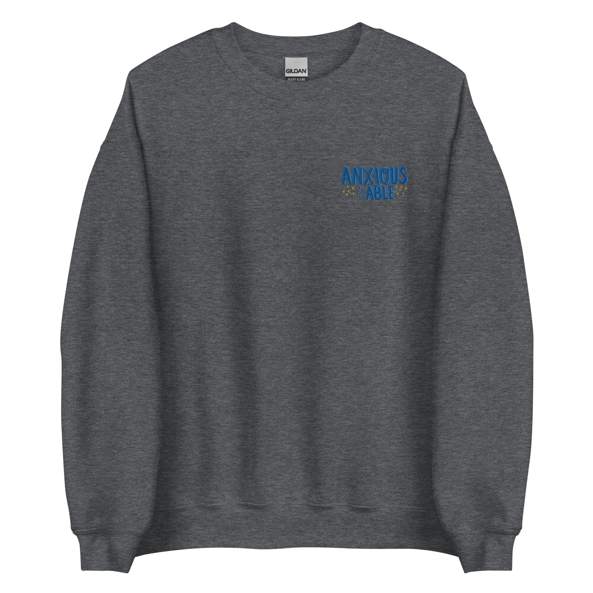 Anxious & Able Embroidered Sweatshirt - Image 3