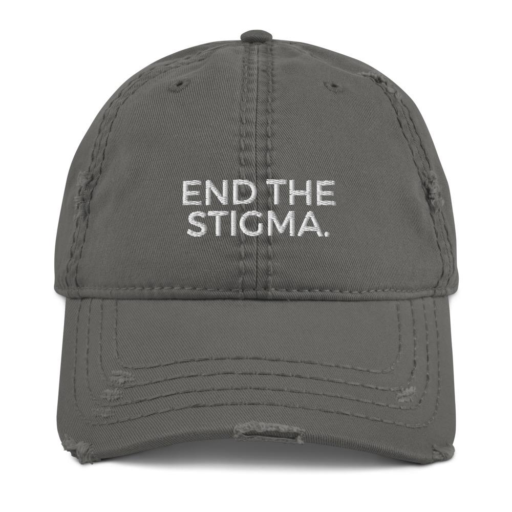 End The Stigma Distressed Hat - Image 3