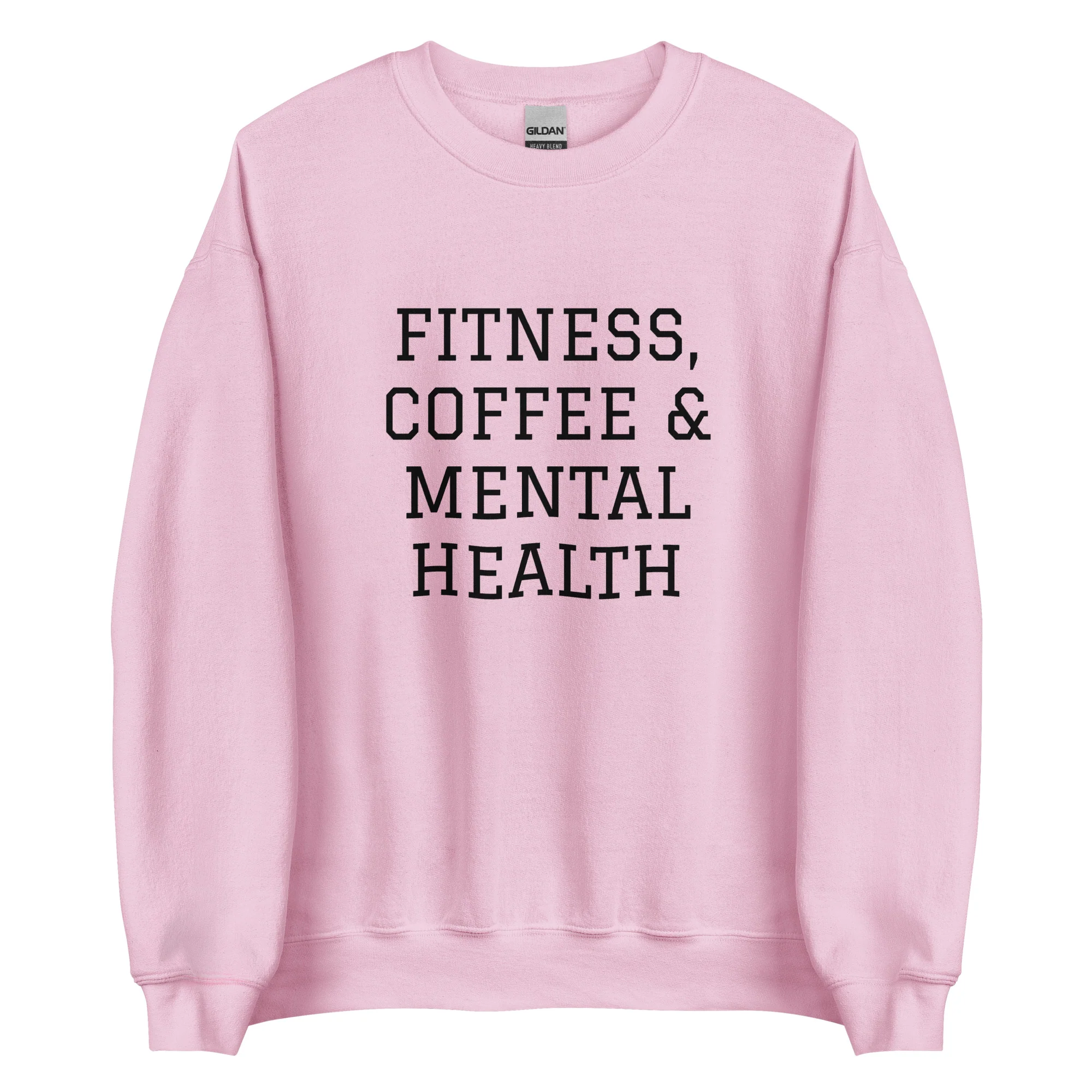 Fitness, Coffee & Mental Health Sweatshirt - Image 4