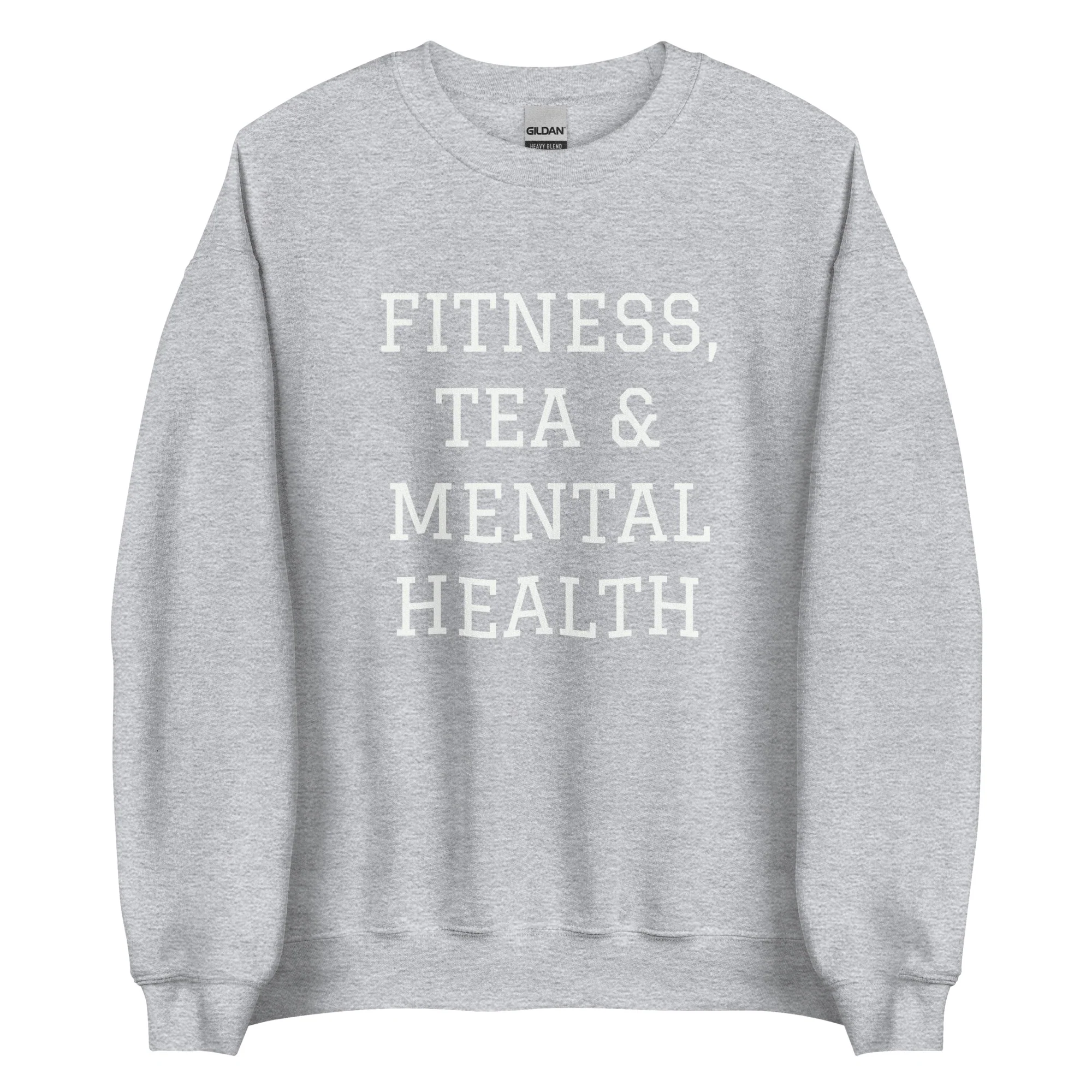 Fitness, Tea & Mental Health Sweatshirt - Image 5