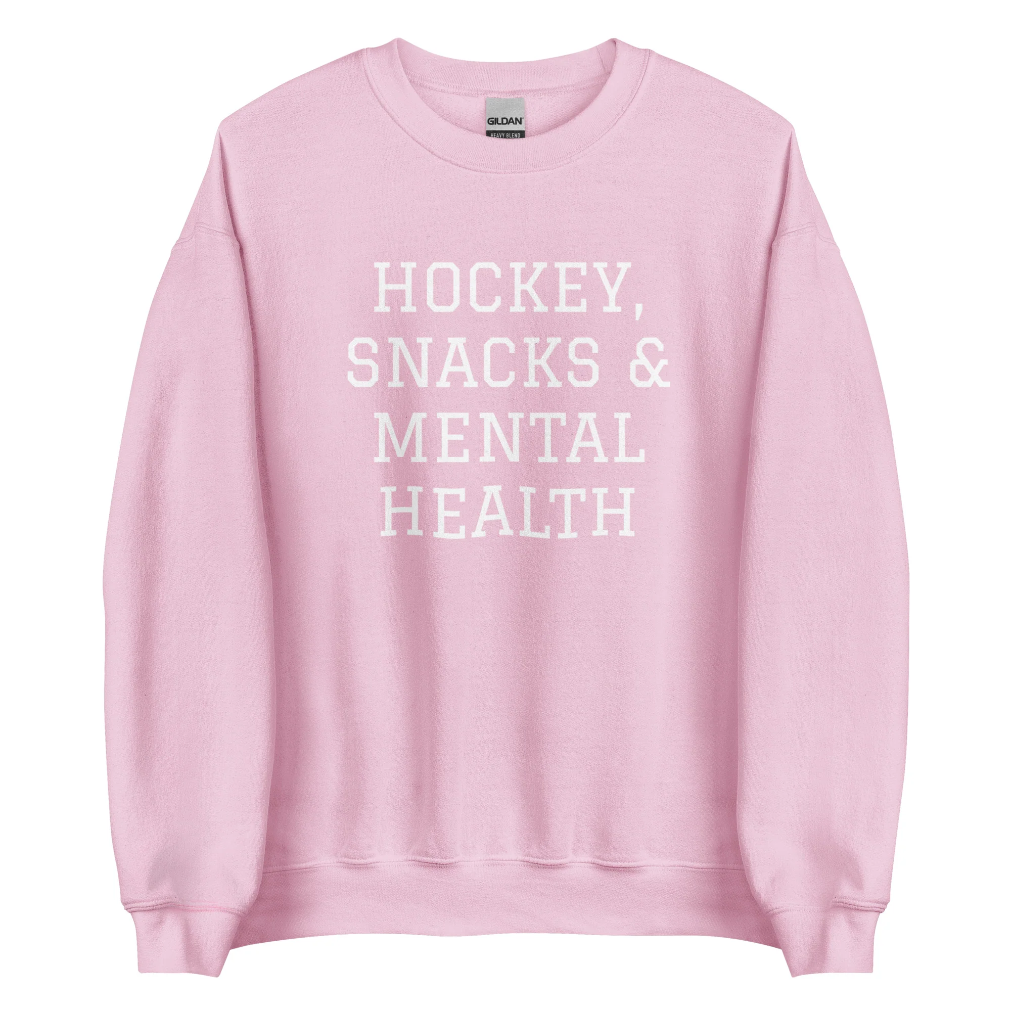 Hockey, Snacks & Mental Health Sweatshirt - Image 6