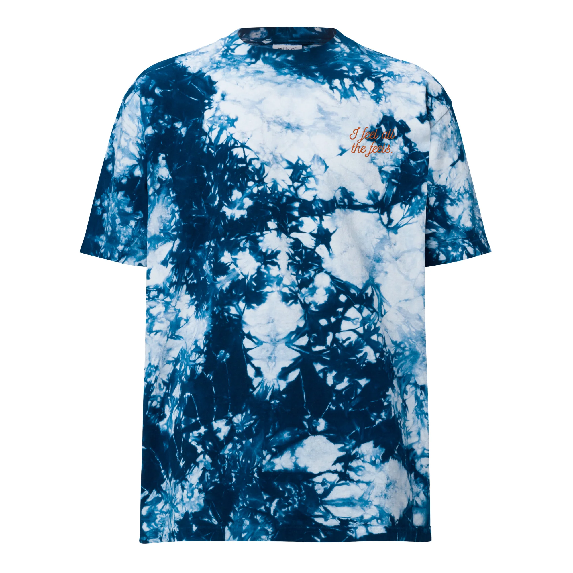 I Feel All The Feels Oversized tie-dye t-shirt - Image 3