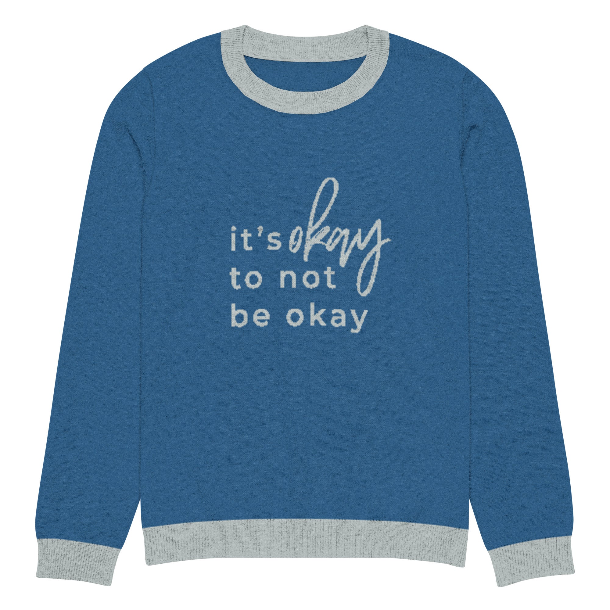 It's Okay To Not Be Okay Knitted Sweater - Image 7