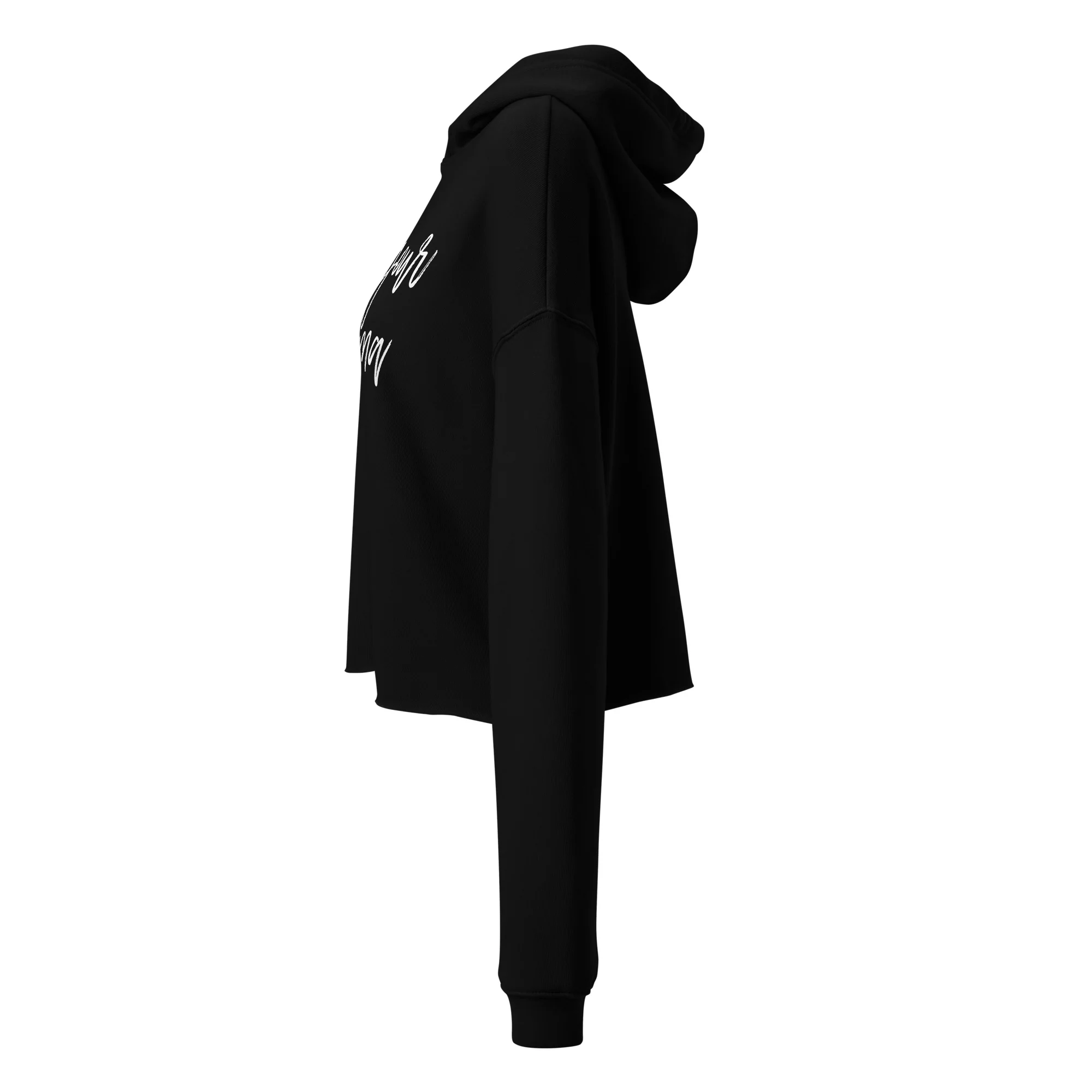 Own Your Stigma Crop Hoodie - Image 3
