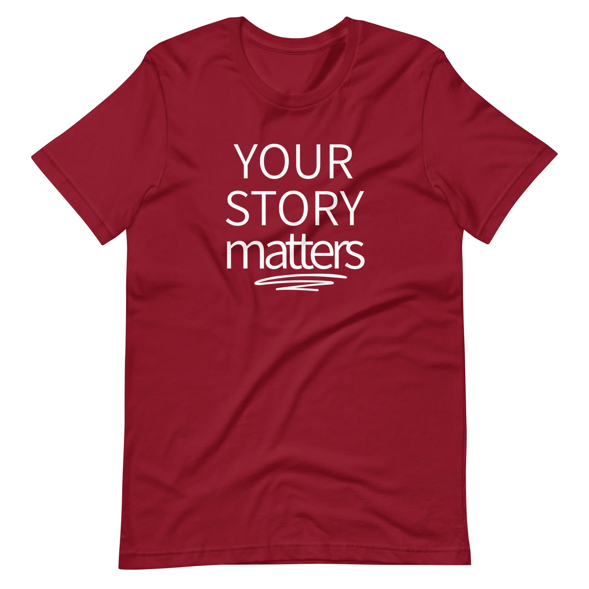 Your Story Matters Simple T-Shirt - Image 3
